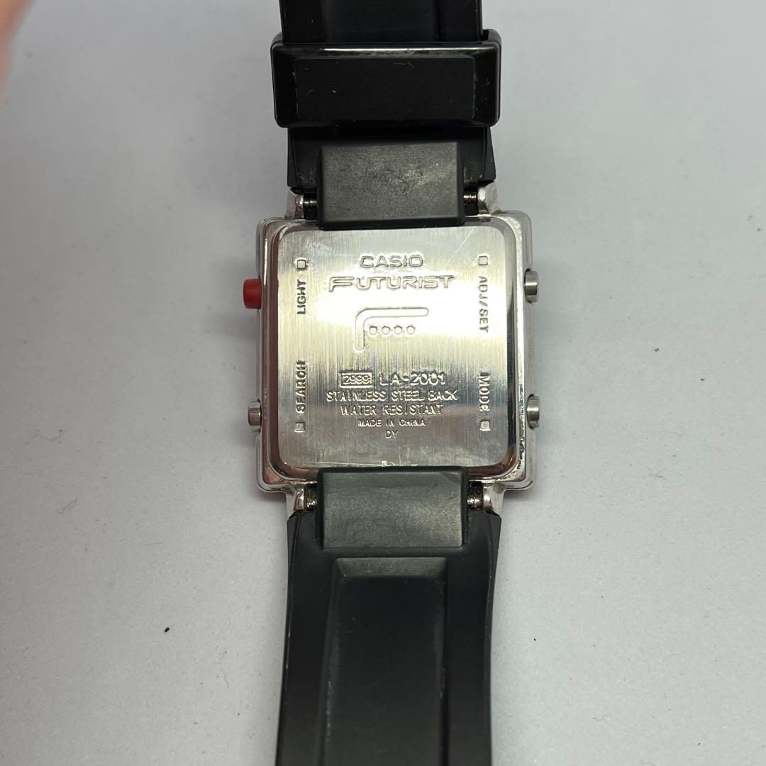 希少 カシオ FUTURISTフューチャリスト LA-2001 デジタル レトロ