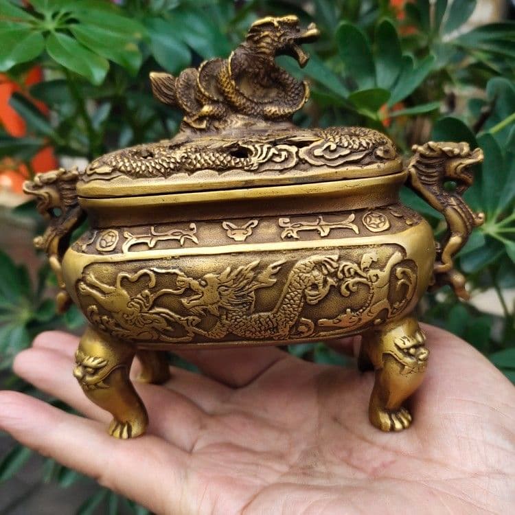 銅器 竜紋香炉 装飾品 工芸品 美術品 置物 銅器 竜紋香炉 装飾品 工芸品 美術品 置物 銅器 竜紋香炉 装飾品 工芸