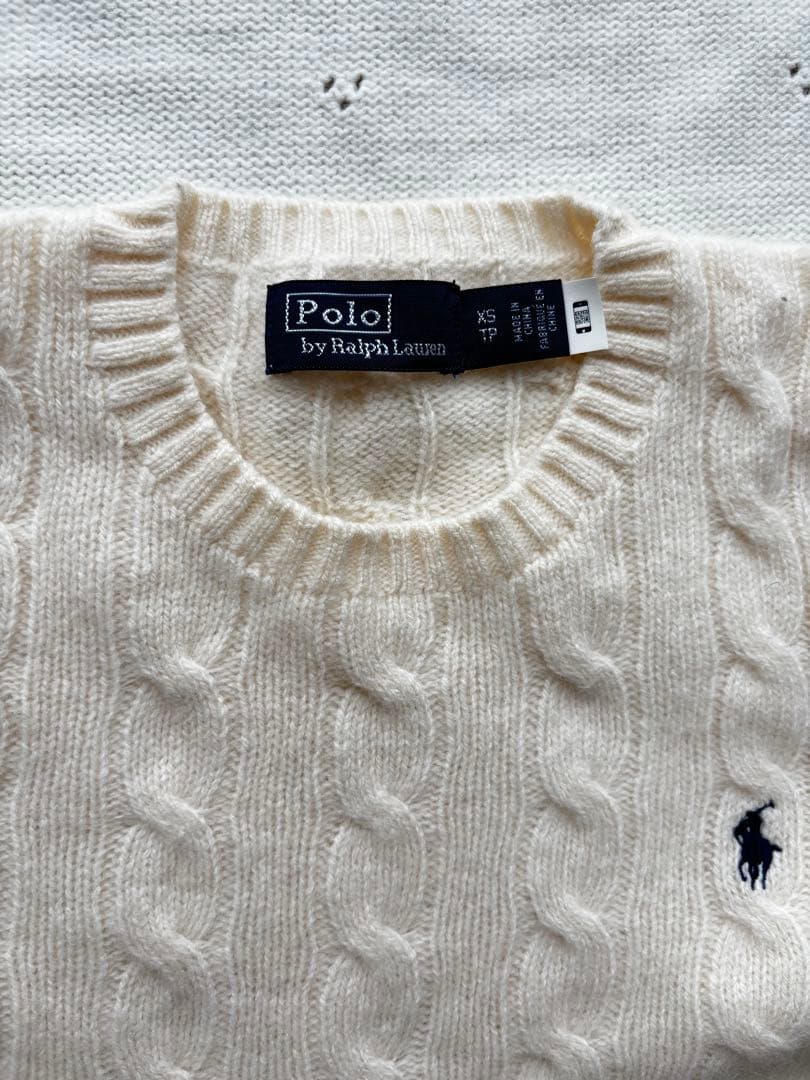 《美品》Polo Ralph Lauren ウールカシミヤ セーターXS
