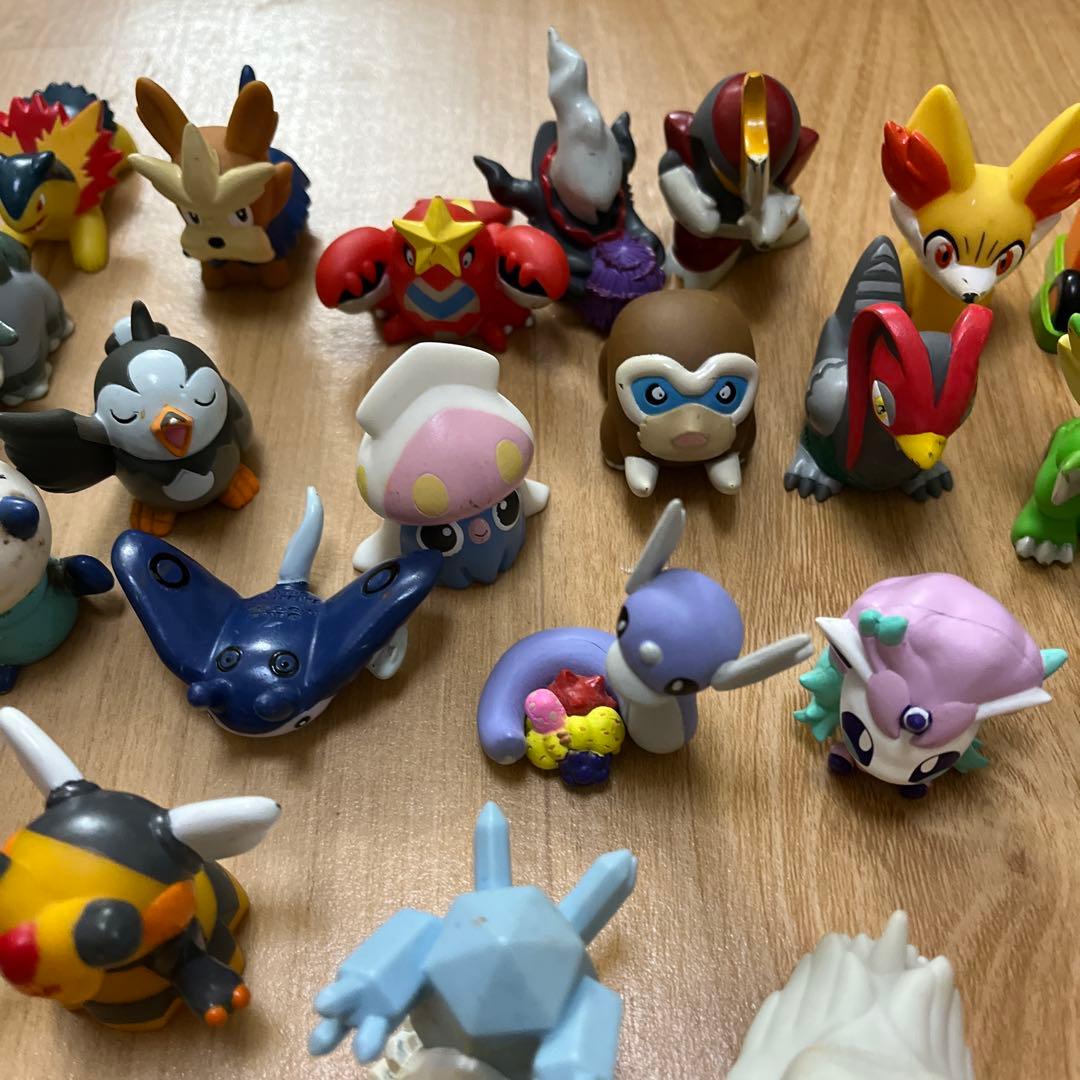 ポケモン 指人形　ポケモンキッズ　まとめ売り　フィギア　ソフビ　たくさん
