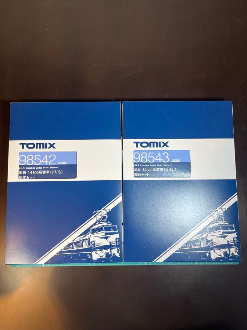 TOMIX 98542と98543 14-500系客車（まりも）基本、増結セット 国鉄 14-500系客車(まりも)増結セット ｜製品情報｜製品検索｜鉄道模型