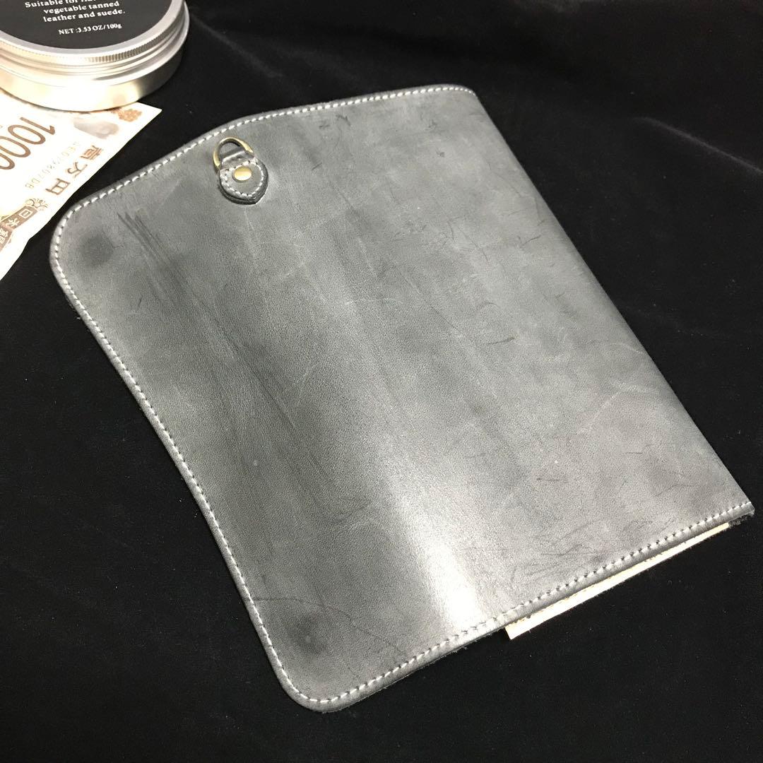 クロ 黒 長財布 本革 ブライドルレザー メンズ ヌメ革レザー 牛革