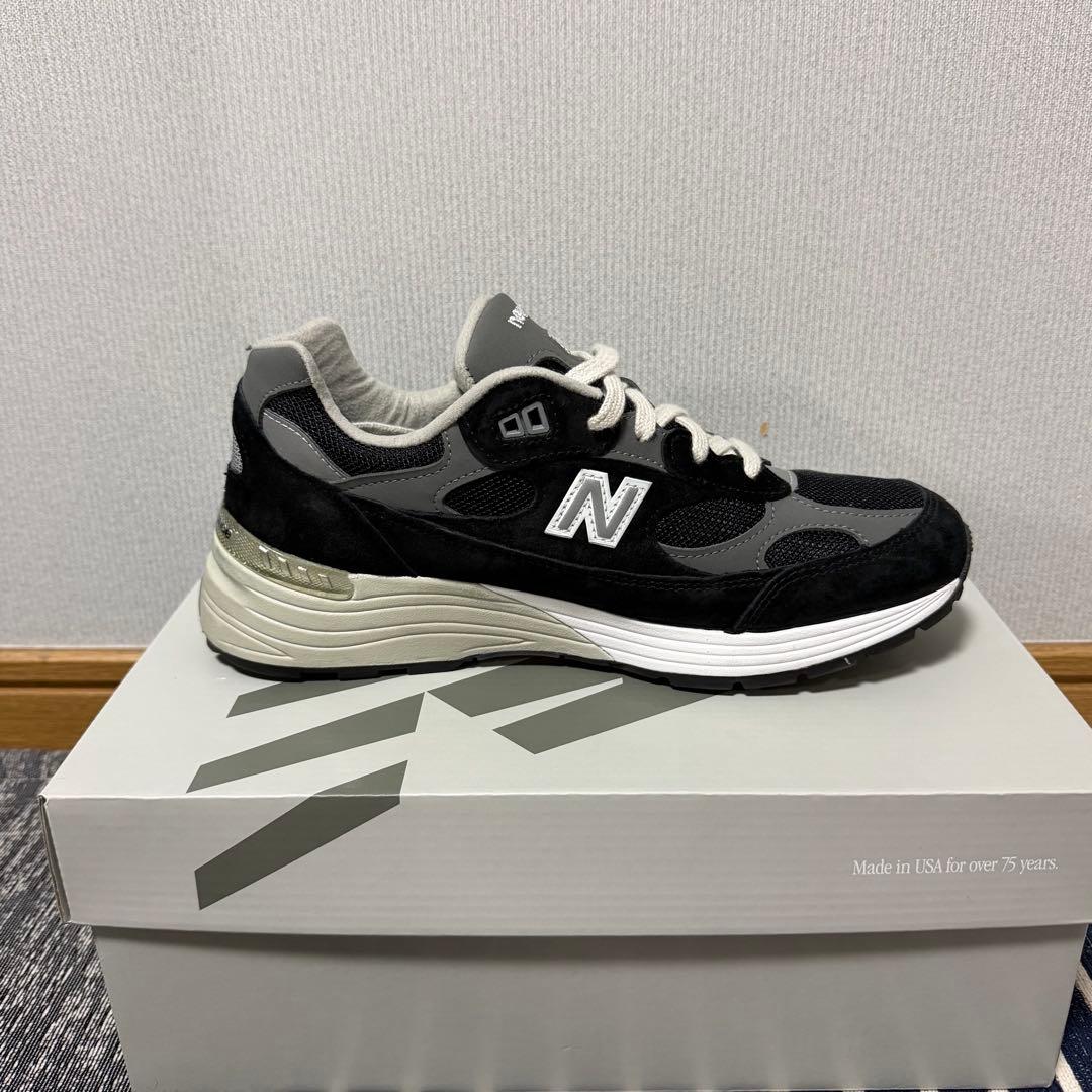 靴 New Balance U992BK (25.5cm / US7.5)