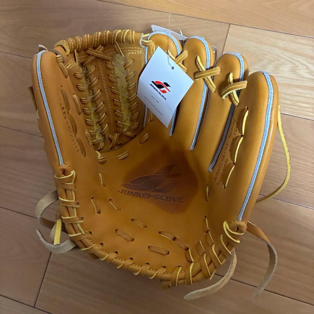 《タグ付き　定価¥50600》 ジュンケイ　内野手用　硬式　グローブ　野球