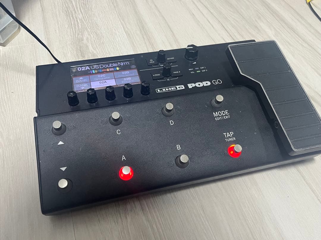 ギター LINE6 POD GO Line 6 POD Go Wireless Guitar Multi-Effects Processor