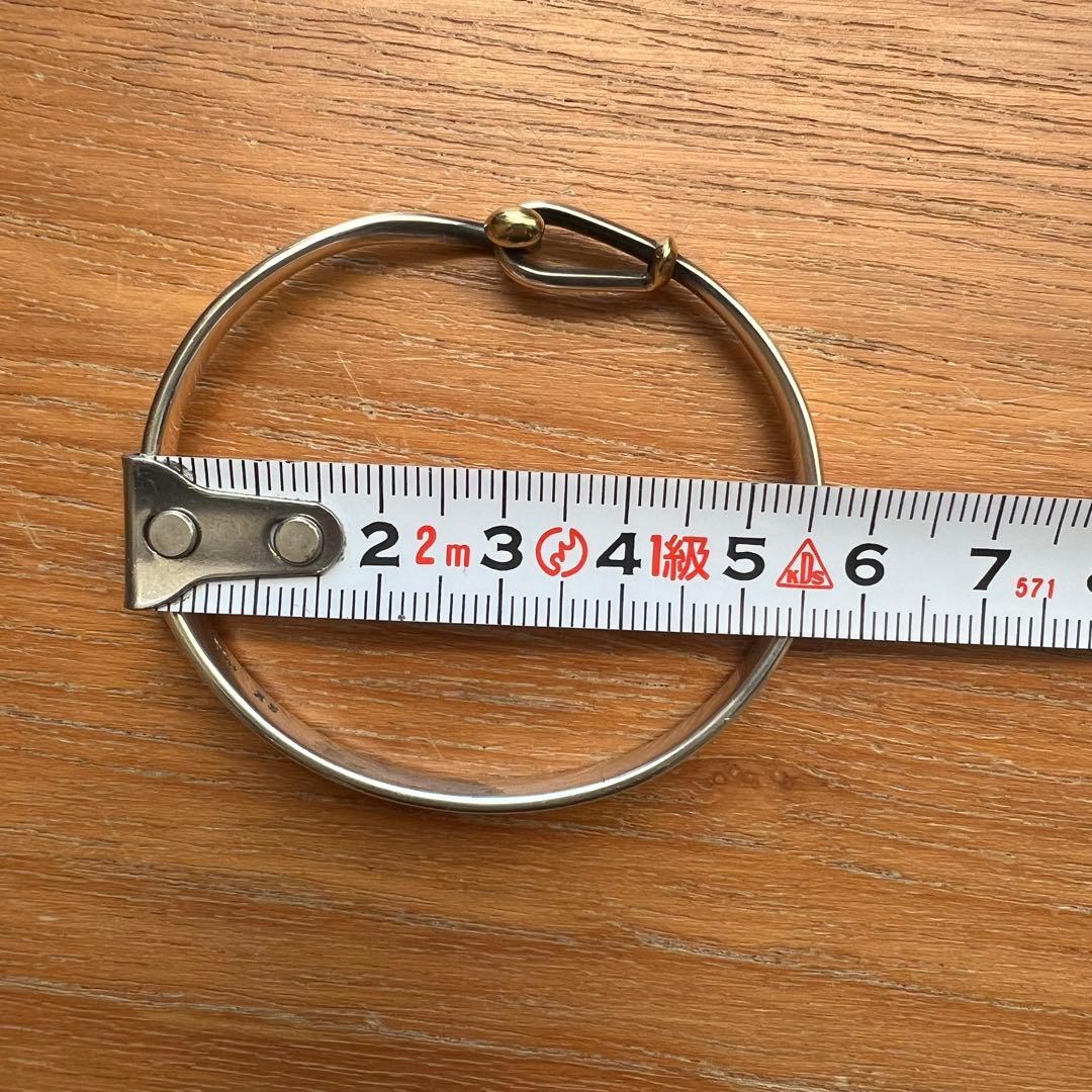 箱付ジョージジェンセン TORUN バングル 18K × シルバー925 XS - メルカリ