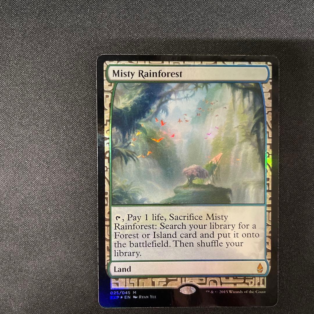 Misty Rainforest 霧深い雨林 FOIL 025/045 MTG