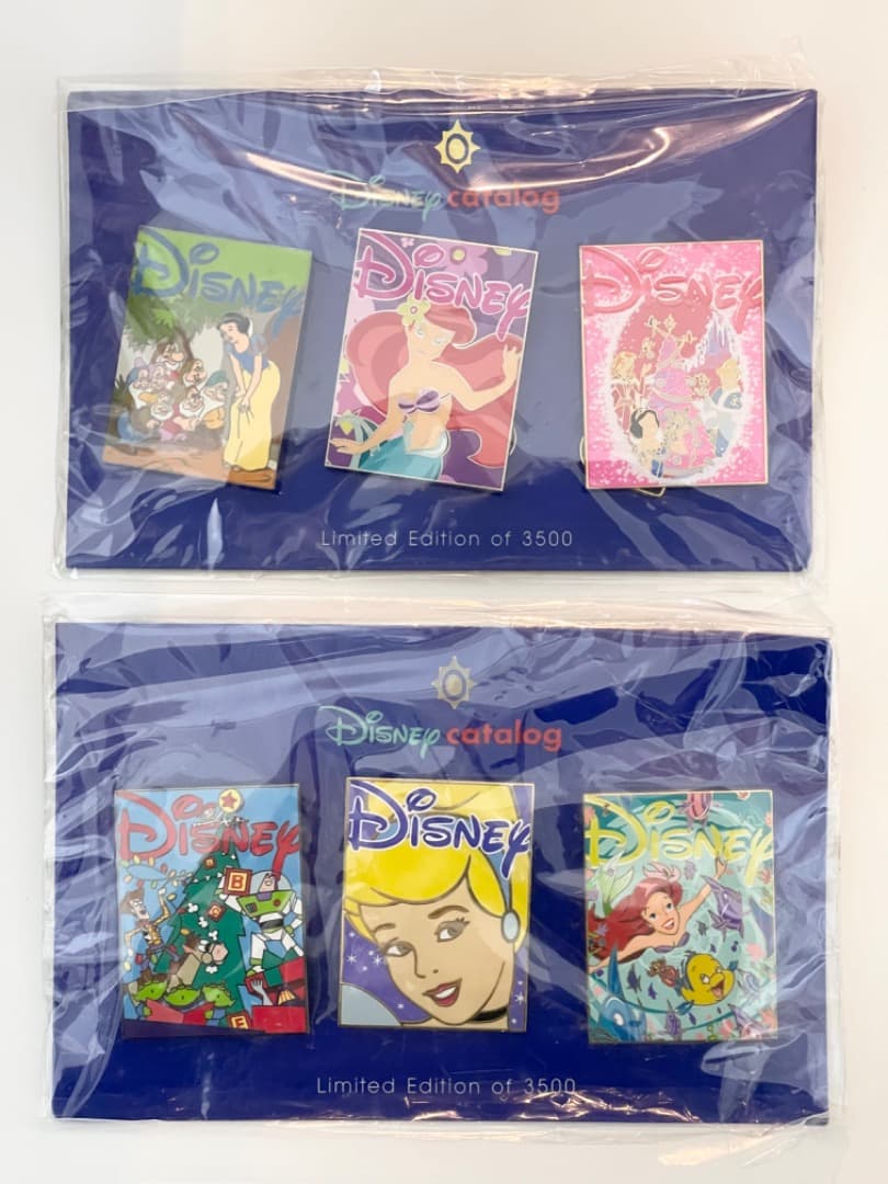 ディズニー　ディズニーカタログ　ピン　トイストーリー 　アリエル　シンデレラ ディズニープリンセス アリエルの お城ものがたり ―リトル・マーメイド