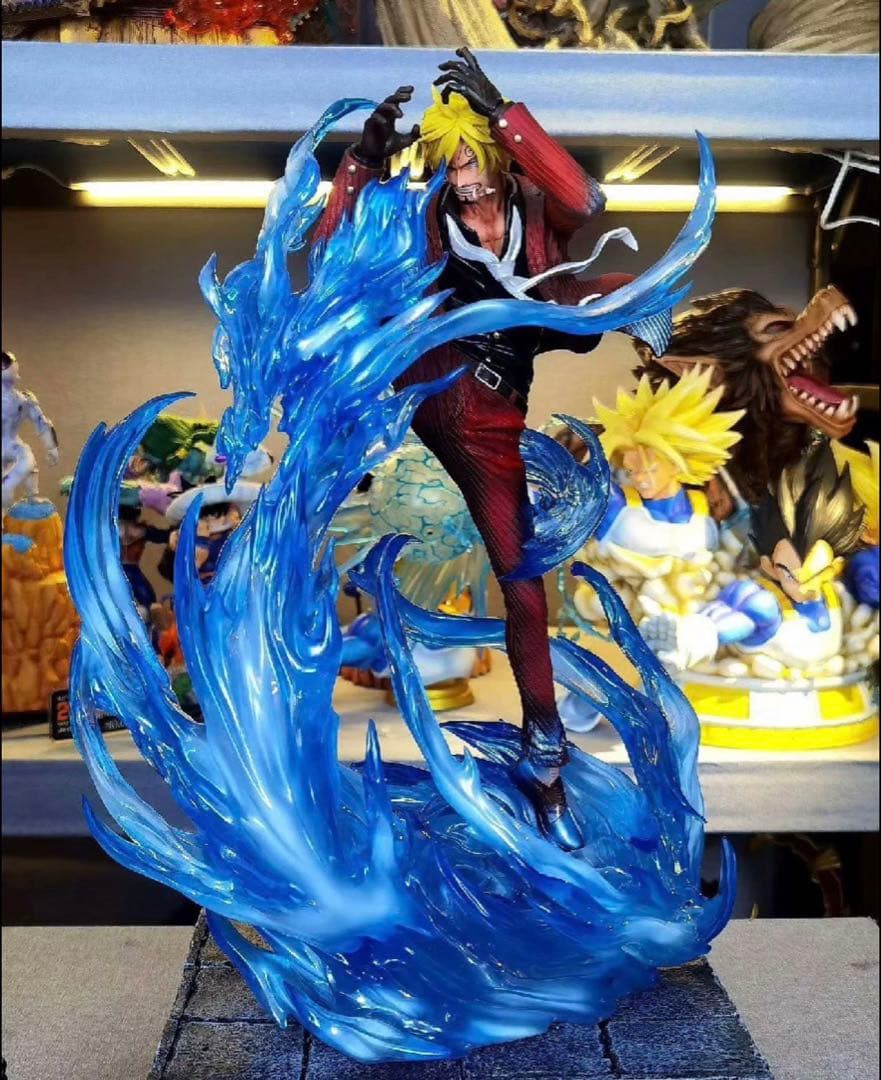 ワンピース POP サンジ フィギュア ガレージキット - メルカリ