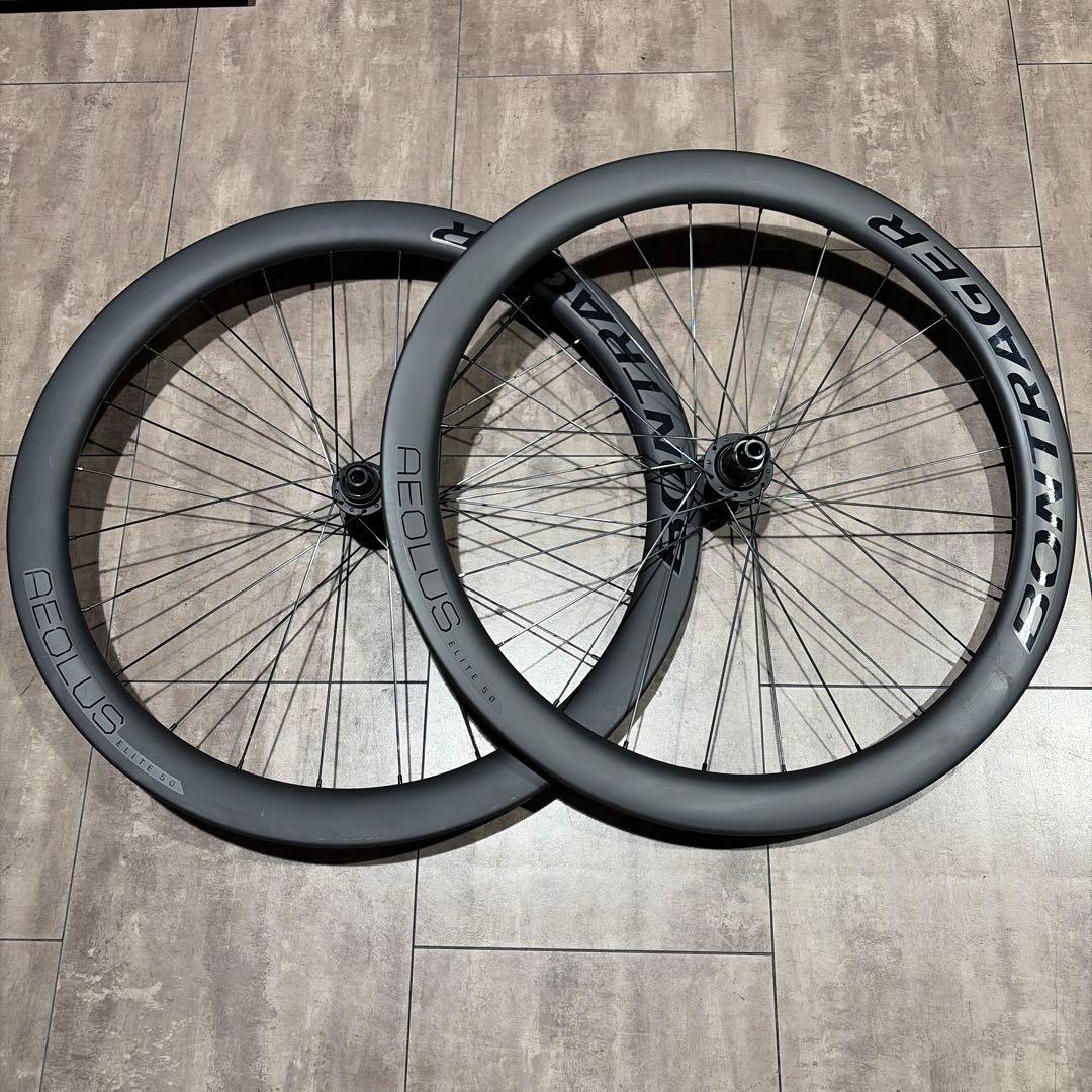 Bontrager Aeolus Elite 50 カーボンホイール2ヶ月使用 ホイール Bontrager Aeolus Elite 50 Disc TLR（ボントレガー