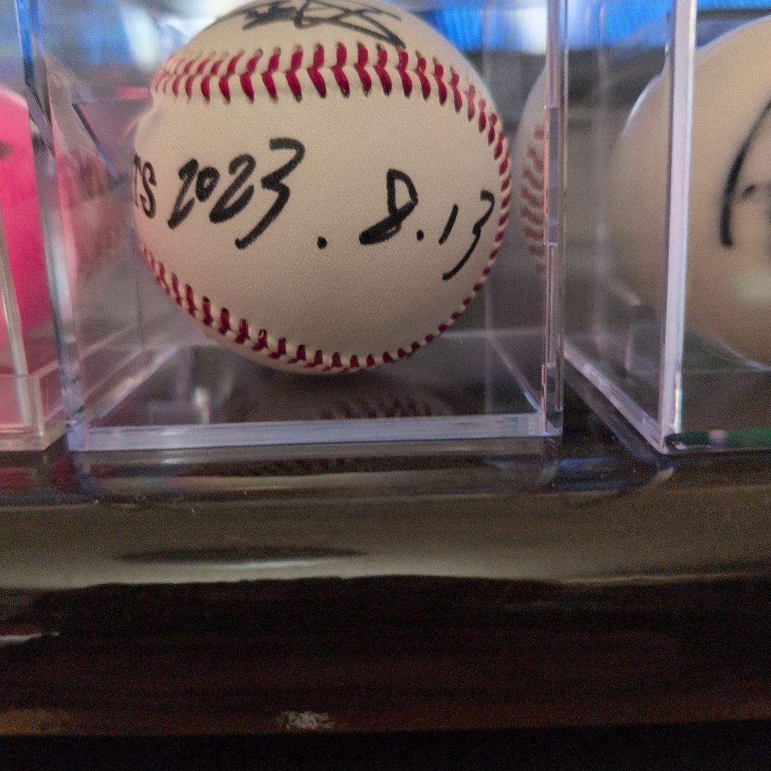 亀梨和也さんサイン入り野球ボール 2023年