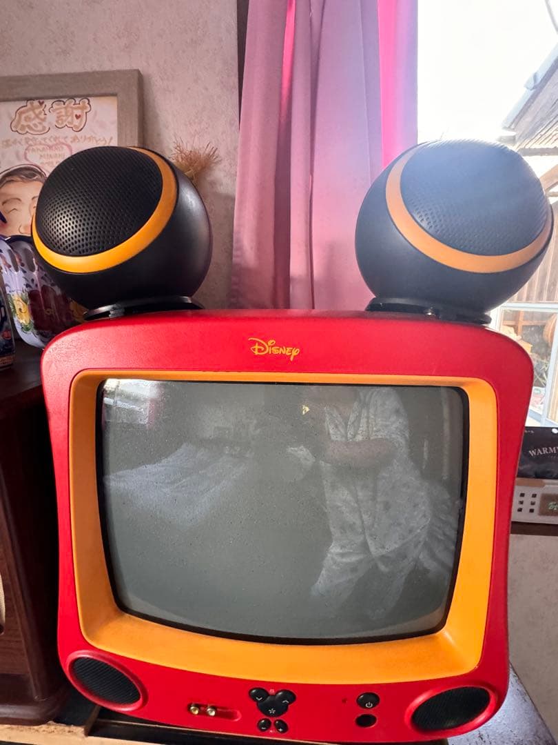 最終価格!!Disneyミッキーブラウン管テレビ (DTV-1400J-C) - メルカリ