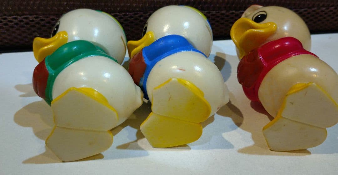 三菱銀行 ヒューイ デューイ ルーイ 非売品貯金箱 3体セット