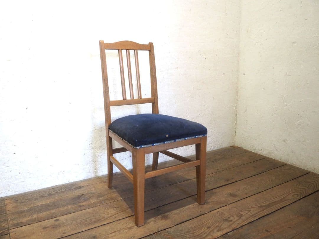 1296 ヴィンテージ　レトロな木製チェア　椅子　イス　学校　古家具　古道具 スクールチェア⑥ | 全ての商品 - 古家具古道具 そうすけ