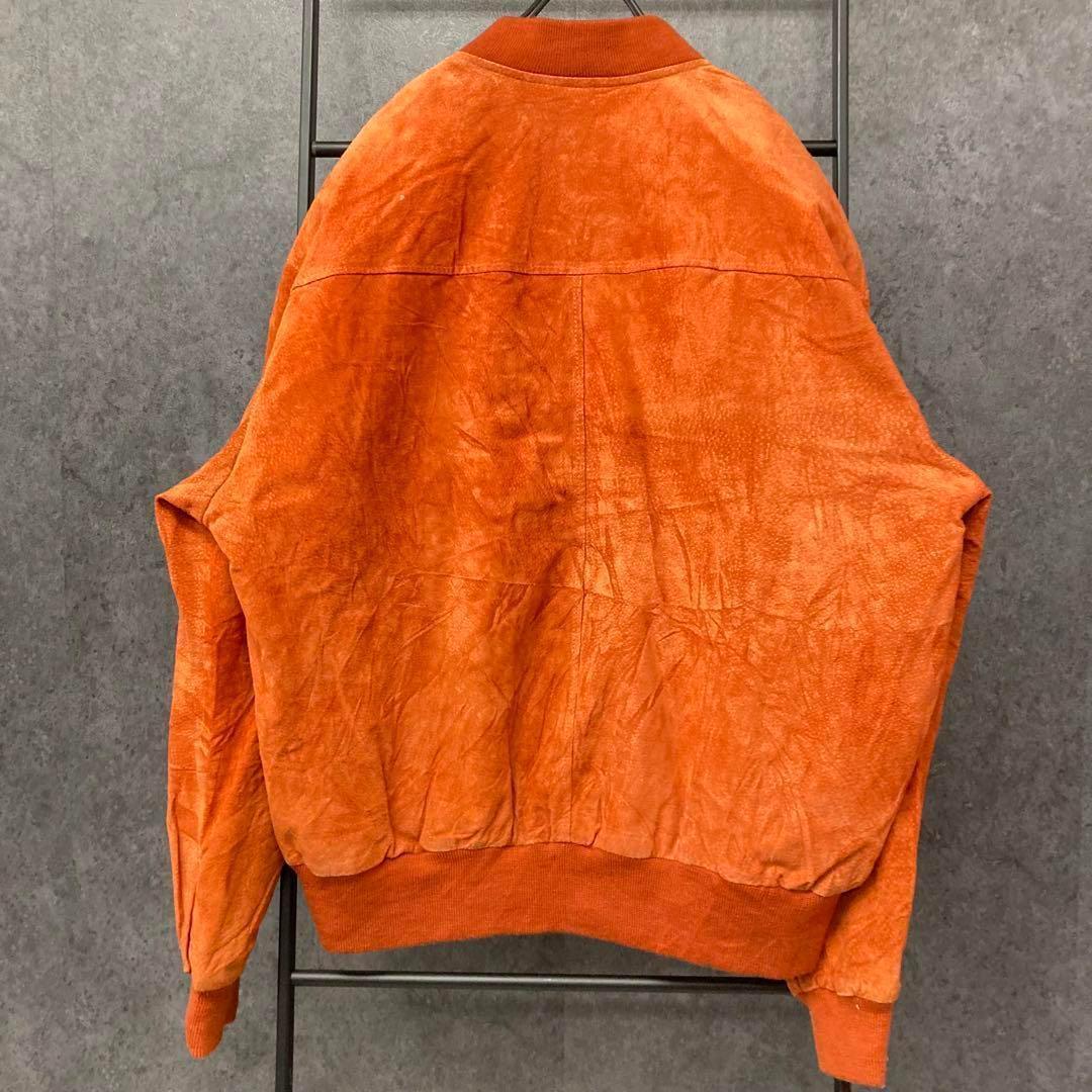 《US古着》ヴィンテージ スエード/レザー ジャケット/ブルゾン メンズL-XL