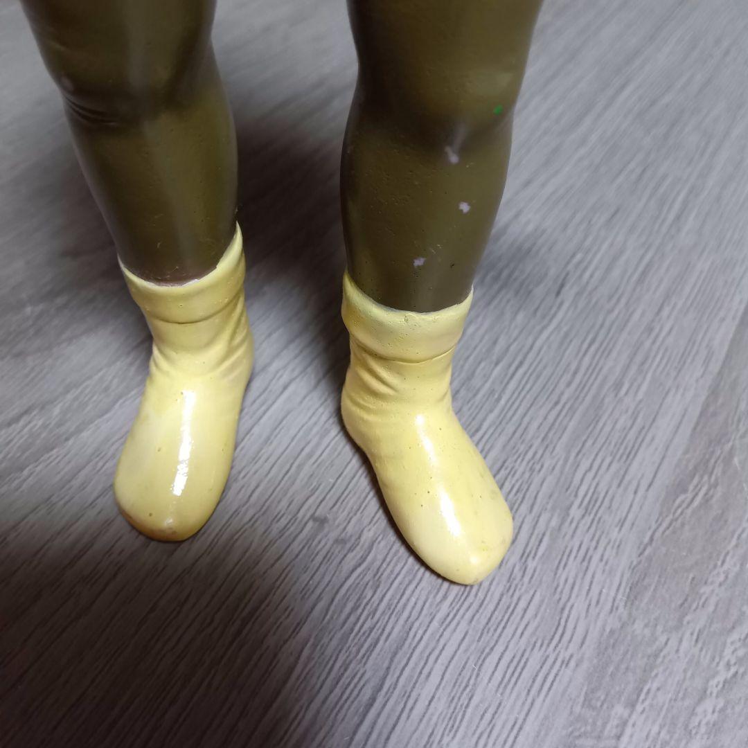 キャプテンウルトラ　キケロ星人ジョー　ソフビ　マルサン　当時物