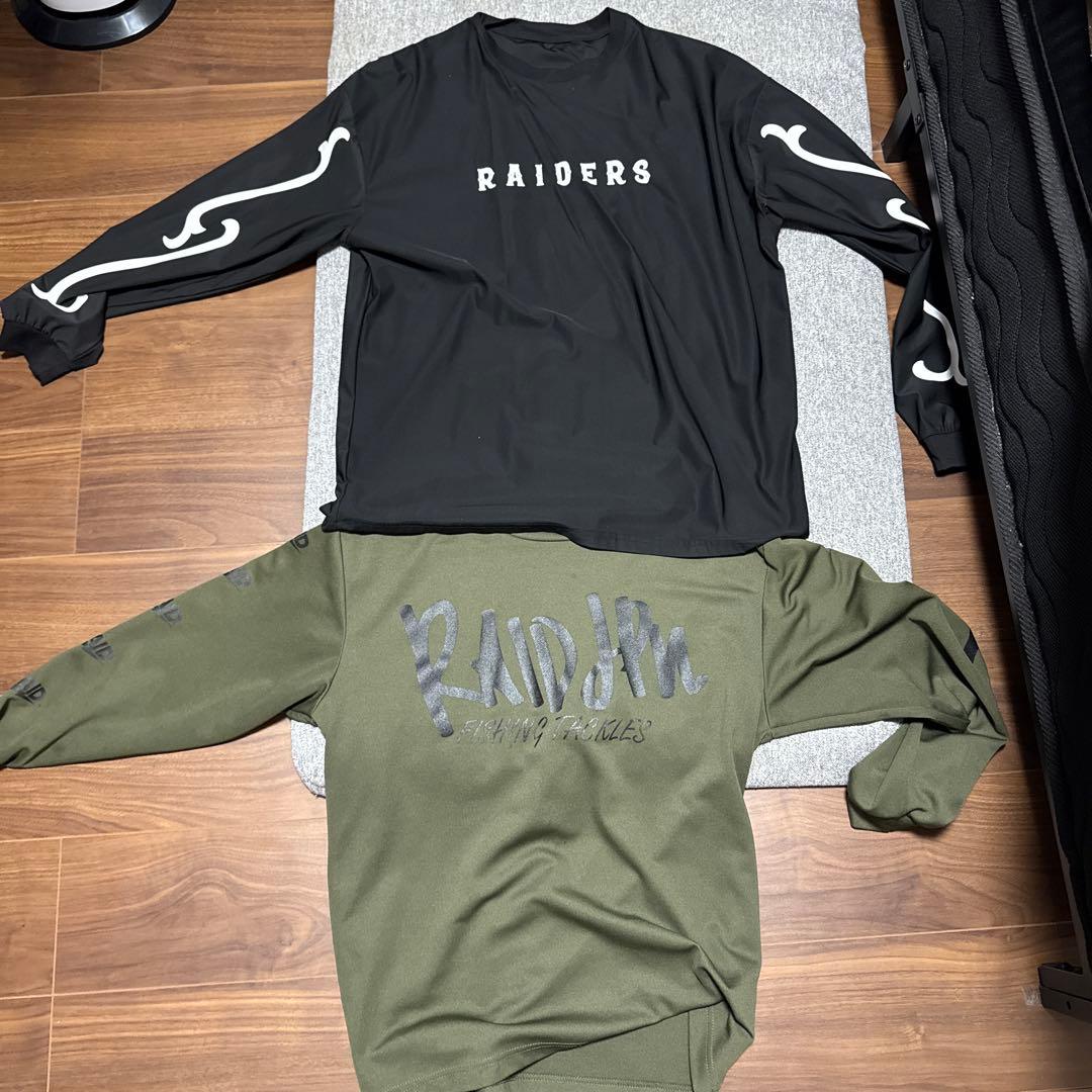 RAID JAPAN RAIDERS 長袖Tシャツセット　レイドジャパン RAID JAPAN RAIDERS 長袖Tシャツセット レイドジャパン 2026年最新