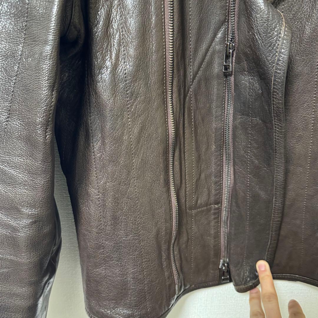 希少 Masakï paris マサキマツシマ レザージャケット ゴートレザー