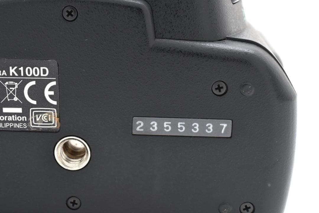 ■ 美品 ■ PENTAX K100D ダブルレンズ《S数10538枚》動作良好