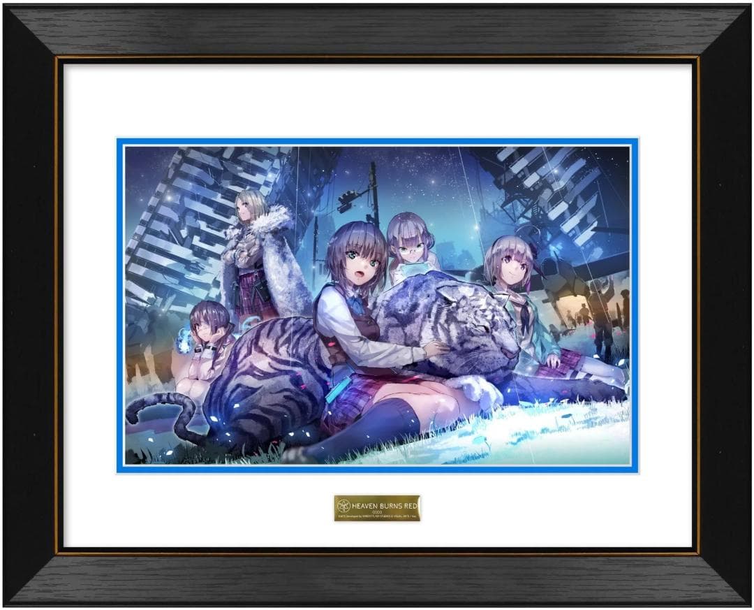 ヘブンバーンズレッド 複製原画 シリアルナンバー入り