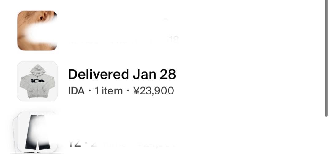 iDA sply Zip-up hoodie S - メルカリ