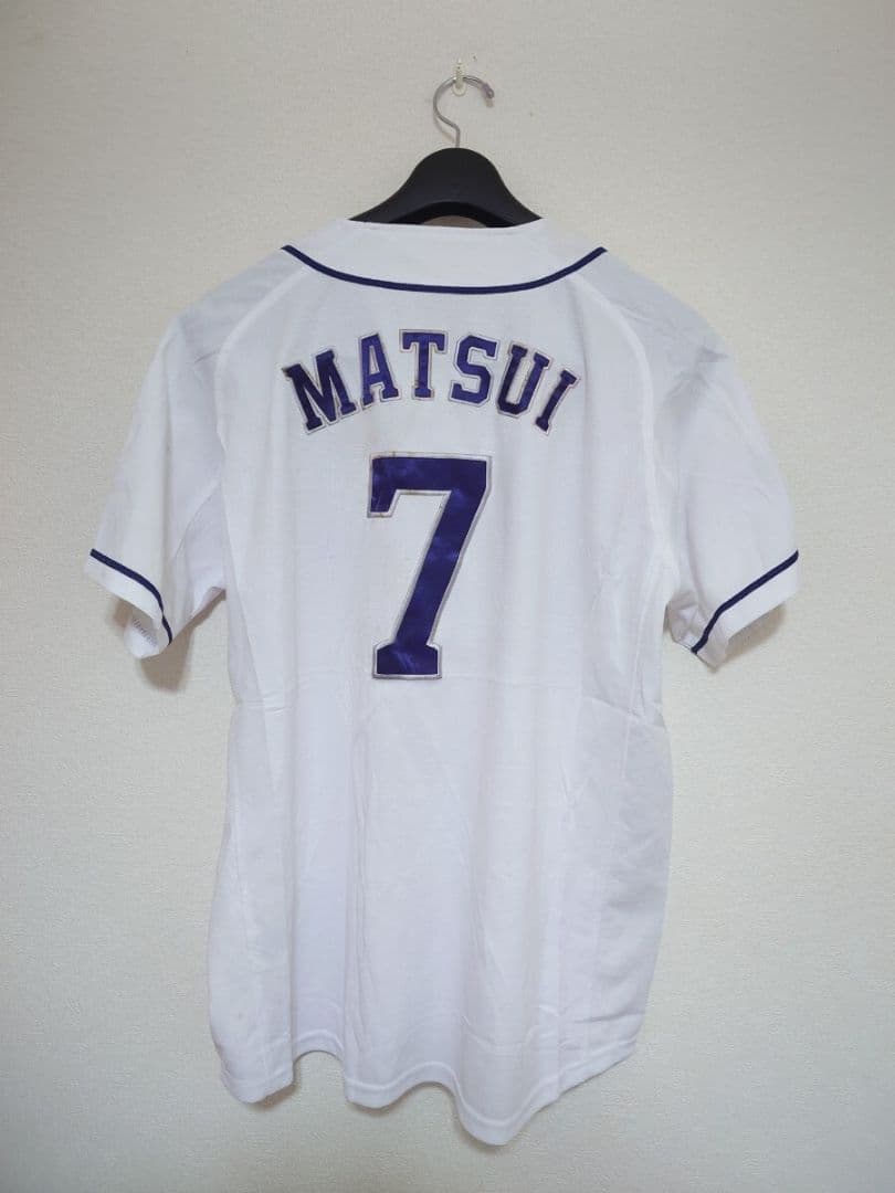 埼玉西武ライオンズ 松井稼頭央 ホーム ユニフォーム L ホワイト 白 プロ野球 埼玉西武ライオンズ 松井稼頭央 ホーム ユニフォーム L ホワイト 白