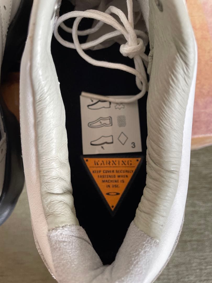 【新品】2002年製 OAKLEY ゴルフシューズ 25.5cm 白 箱付き