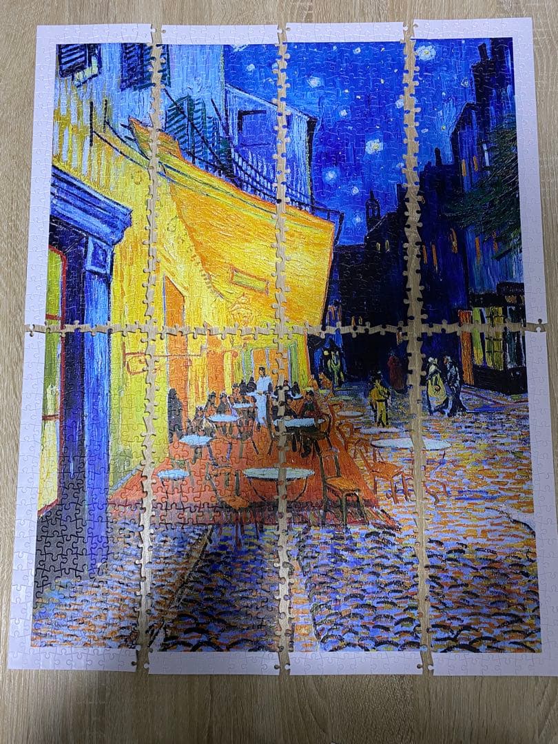 完成済み1,200ピース　ジグゾーパズル