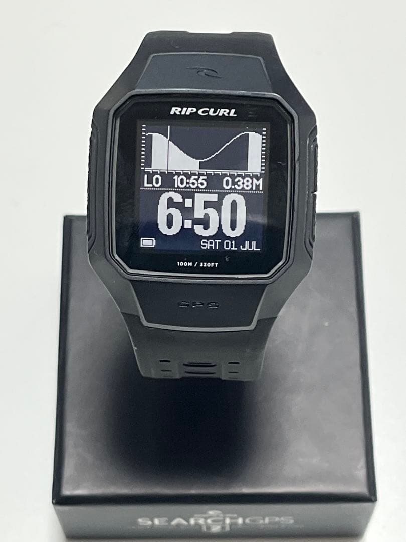 RIP CURL SEARCH GPS 2 ブラック 未使用 長期保管品 - メルカリ