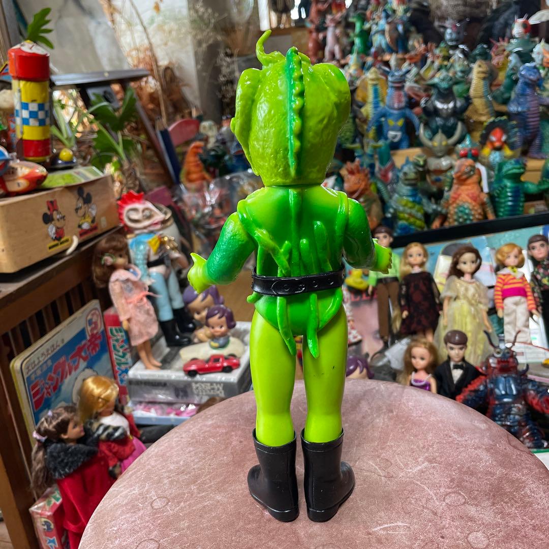 美品　当時物　サラセニアン怪人　旧バンダイ　スタンダードサイズ