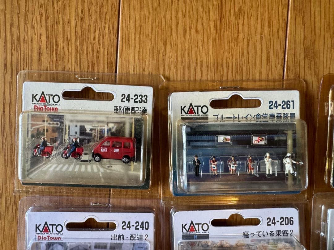 ク*ド様 KATO Nゲージ人形　まとめて　鉄道模型　ジオラマ　ジオコレ　フィギ