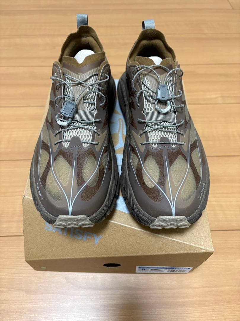 HOKA × SATISFY Mafate Speed 4 Lite STSFY HOKA x Satisfy – U Mafate Speed 4 Lite STSFY Coffee