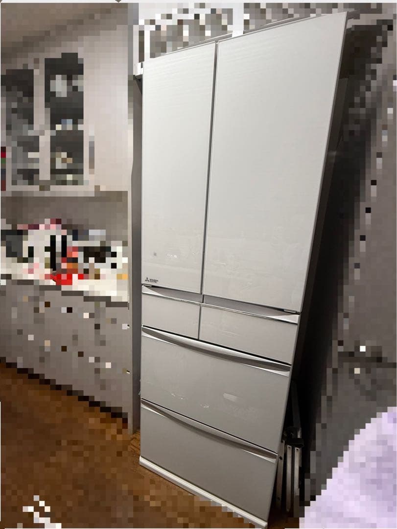 三菱電機★ノンフロン冷蔵庫 MR-MX50D-W 2018年製（旧型品） 三菱電機、野菜室や瞬冷凍室を腰の高さに配置した「MX シリーズ」2機種