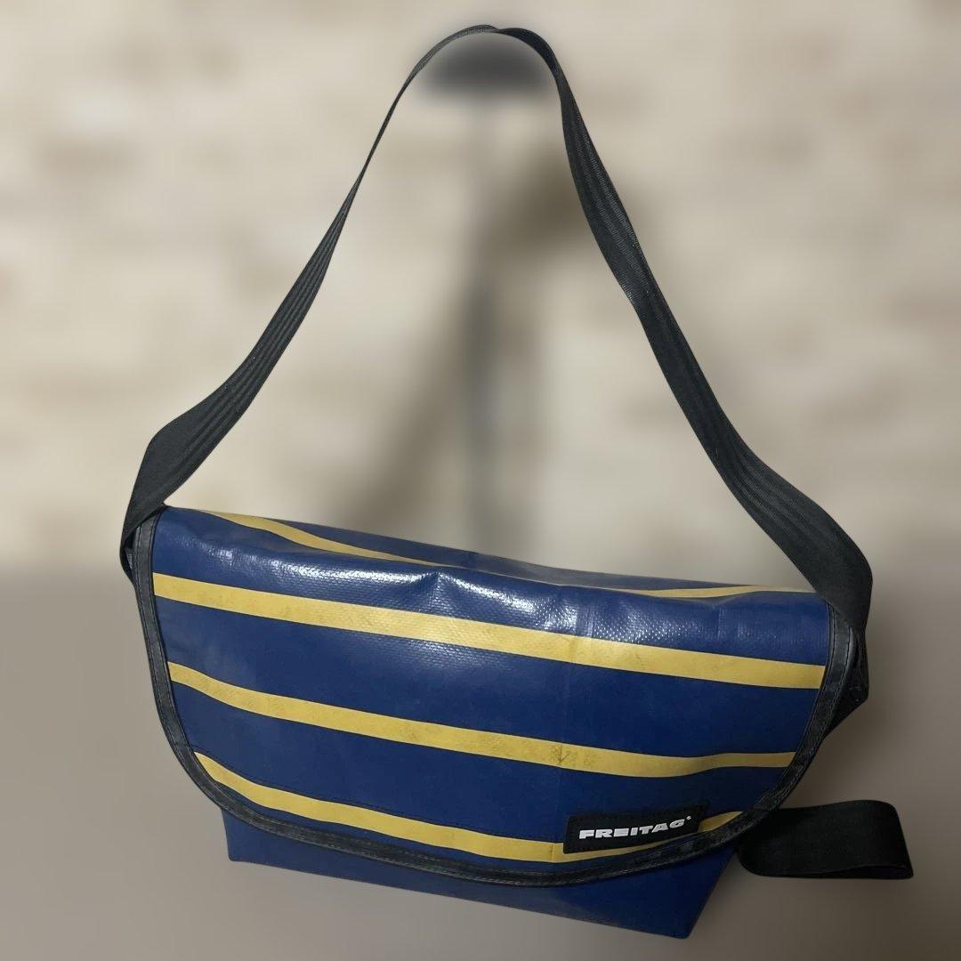 【美品】FREITAG F42 SURFSIDE 6メッセンジャーバッグ 青/黄 F42 SURFSIDE 6 | FREITAG