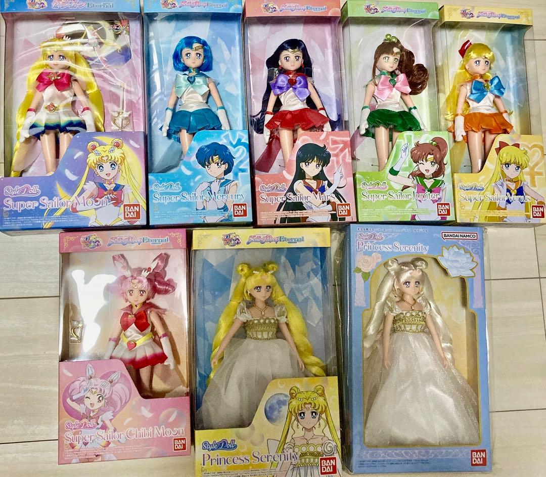 セーラームーン　style doll スタイルドール　8体　プレミアムバンダイ 劇場版「美少女戦士セーラームーンEternal」 StyleDoll Super Sailor