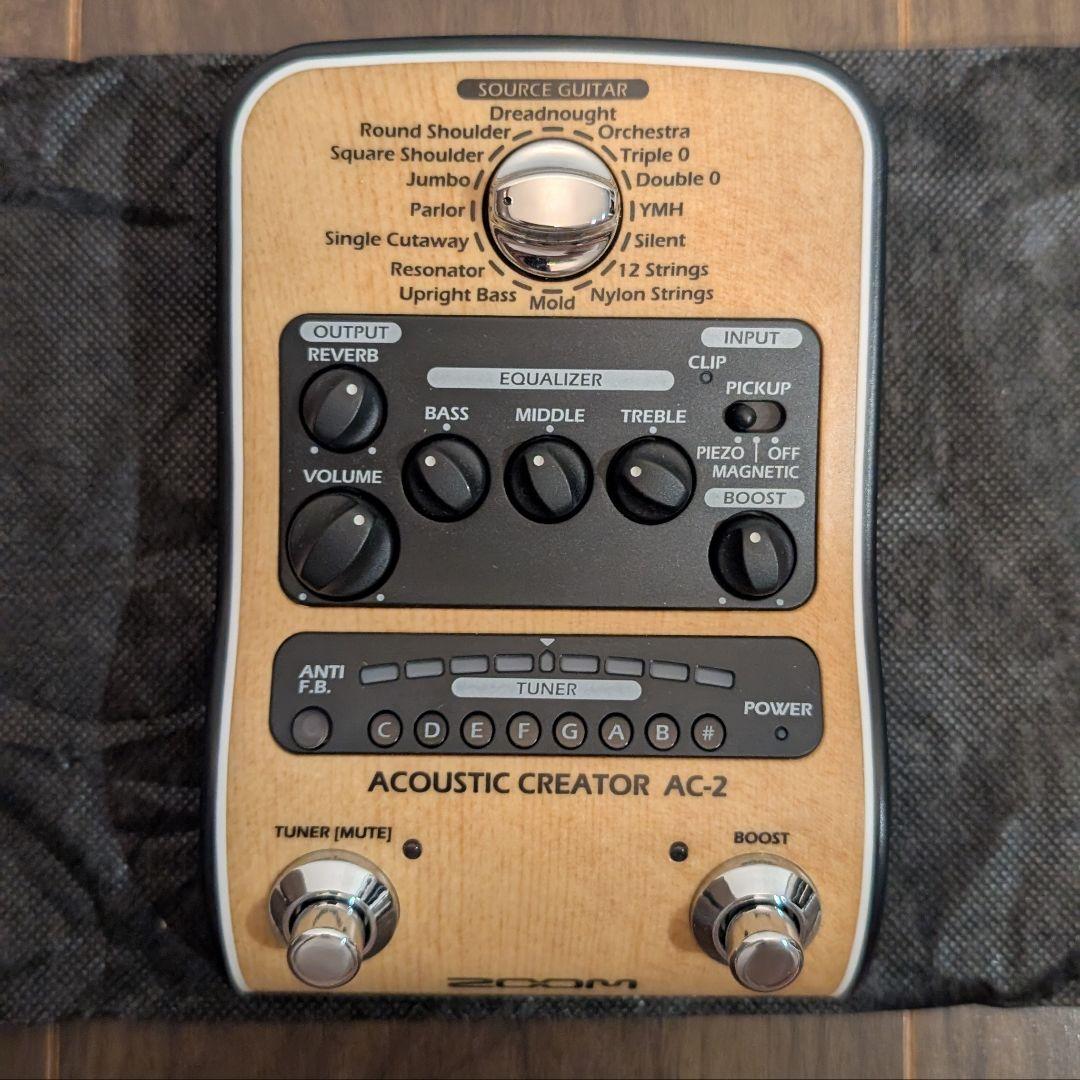 Zoom AC-2 Acoustic Creatoアコースティックギター用