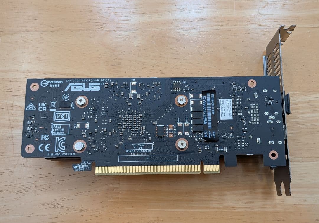 箱無し​【LPブラケット付】ASUS RTX3050 6GB 補助電源不要 - メルカリ