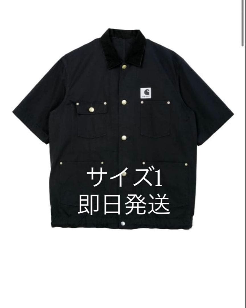 トップス sacai Carhartt WIP Duck Shirt black 1 Carhartt WIP Duck Shirt | sacai Official Store サカイ オフィシャル
