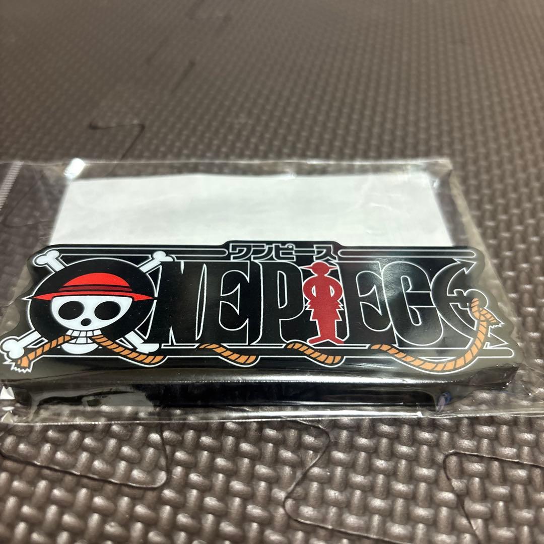 アクリルロゴディスプレイEX ONE PIECE(原作ロゴ) ブラック - メルカリ