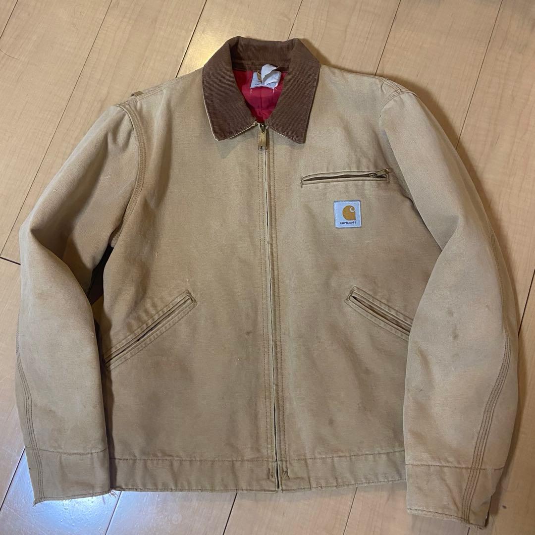 【朝なら】Carhartt Detroit jacket Sサイズ　90s 90s Carhartt Detroit Jacket | VOSTOK
