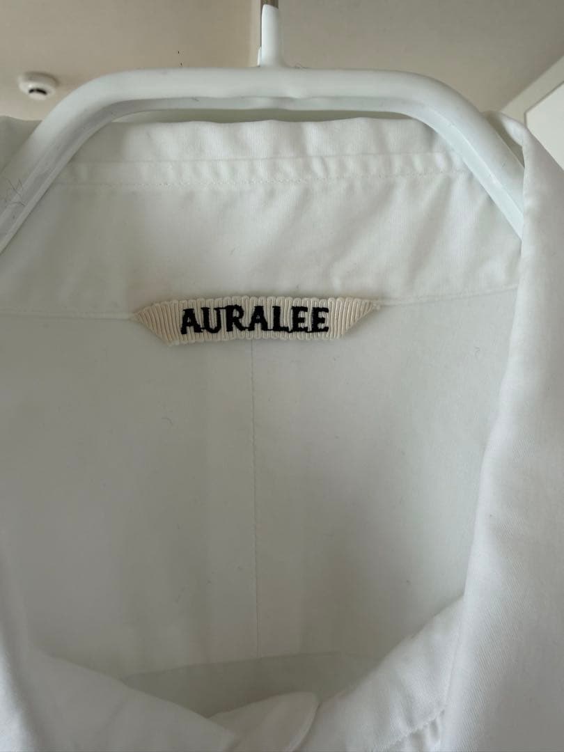 AURALEE 25awフィンクスコットンシャツ サイズ5 - メルカリ