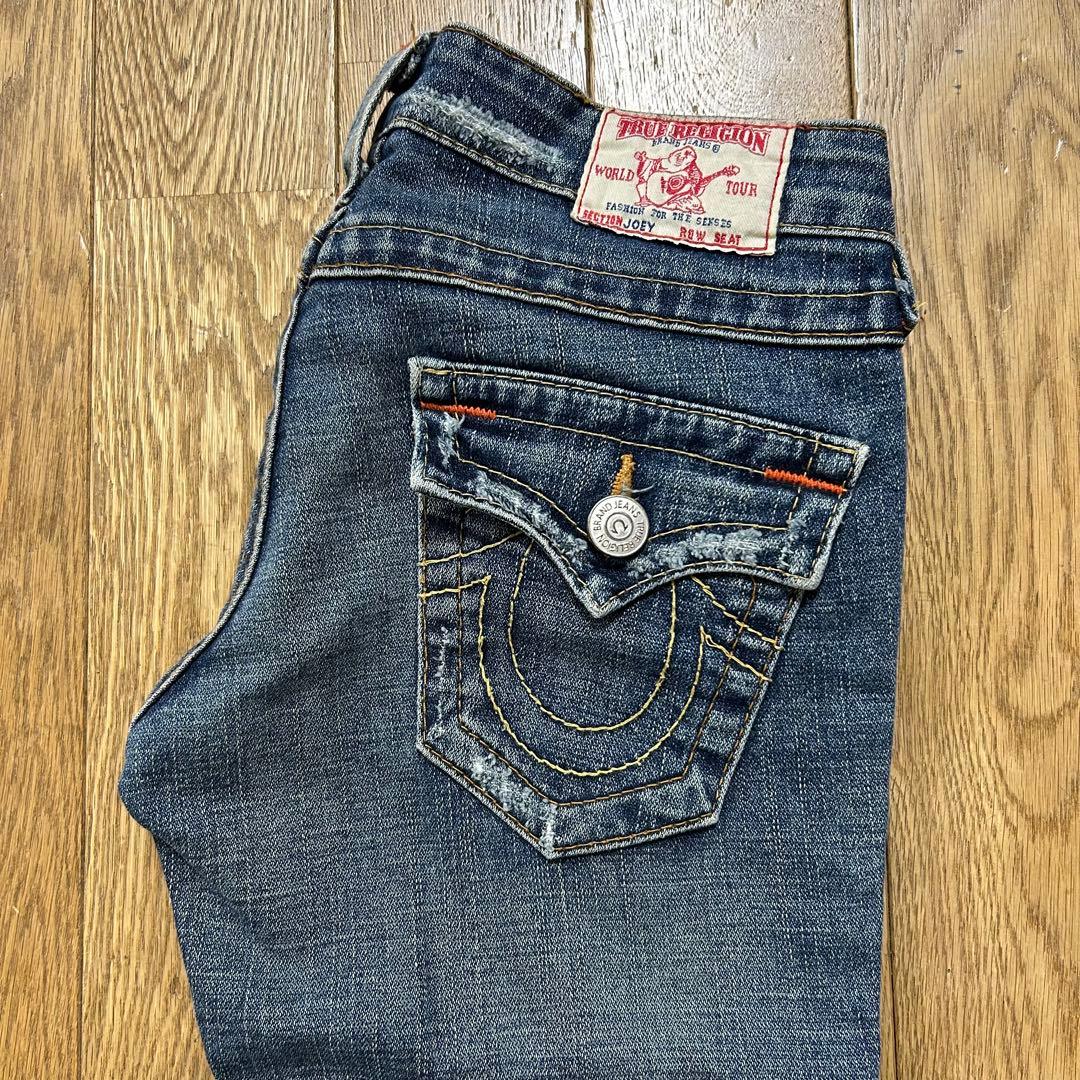トゥルーレリジョン JOEY ブーツカット フレアデニム USA製 25 - メルカリ