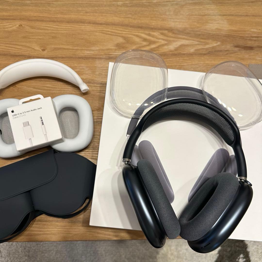 【確実正規品】Apple AirPods Max （USB-C） ミッドナイト Apple - AirPods Max (USB-C) - Midnight | P.C. Richard & Son