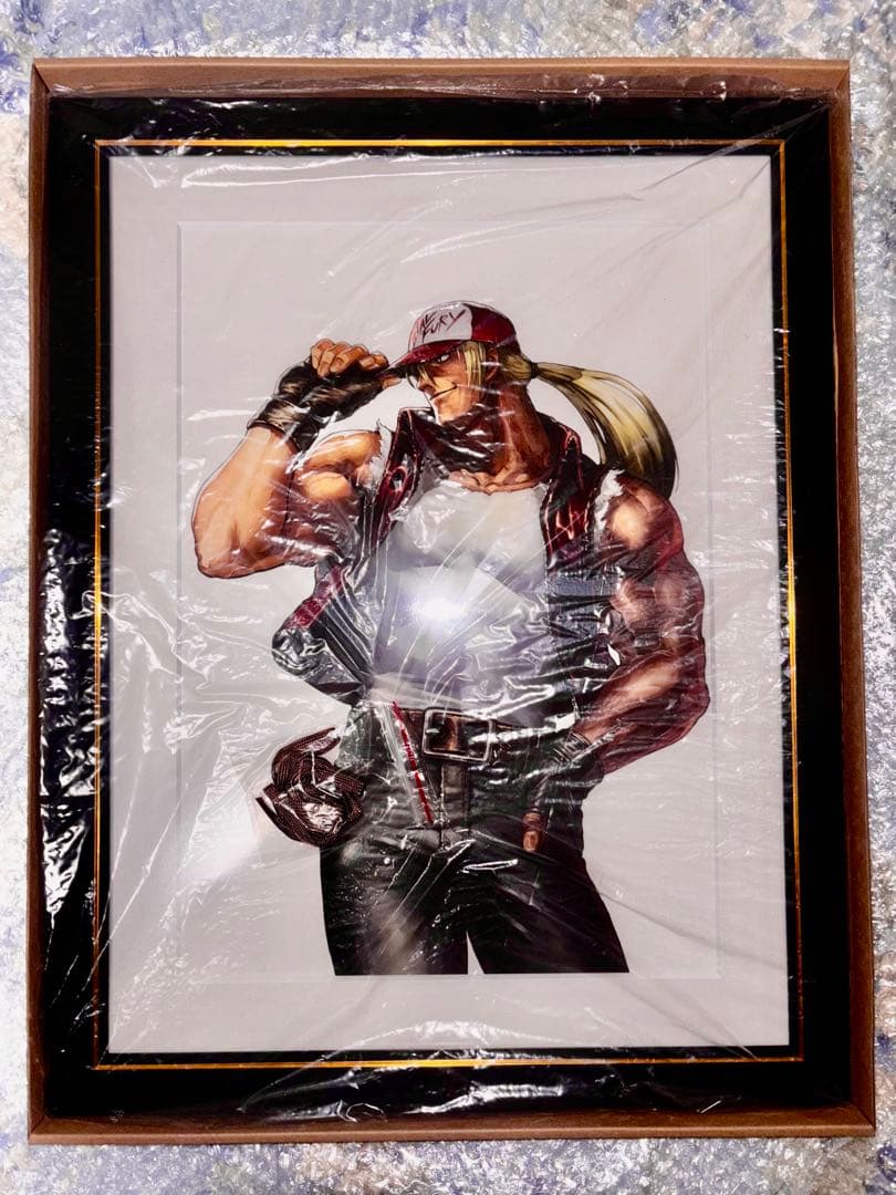 SNK KOF 餓狼伝説 おぐらえいすけ 描き下ろしA3複製原画 テリー