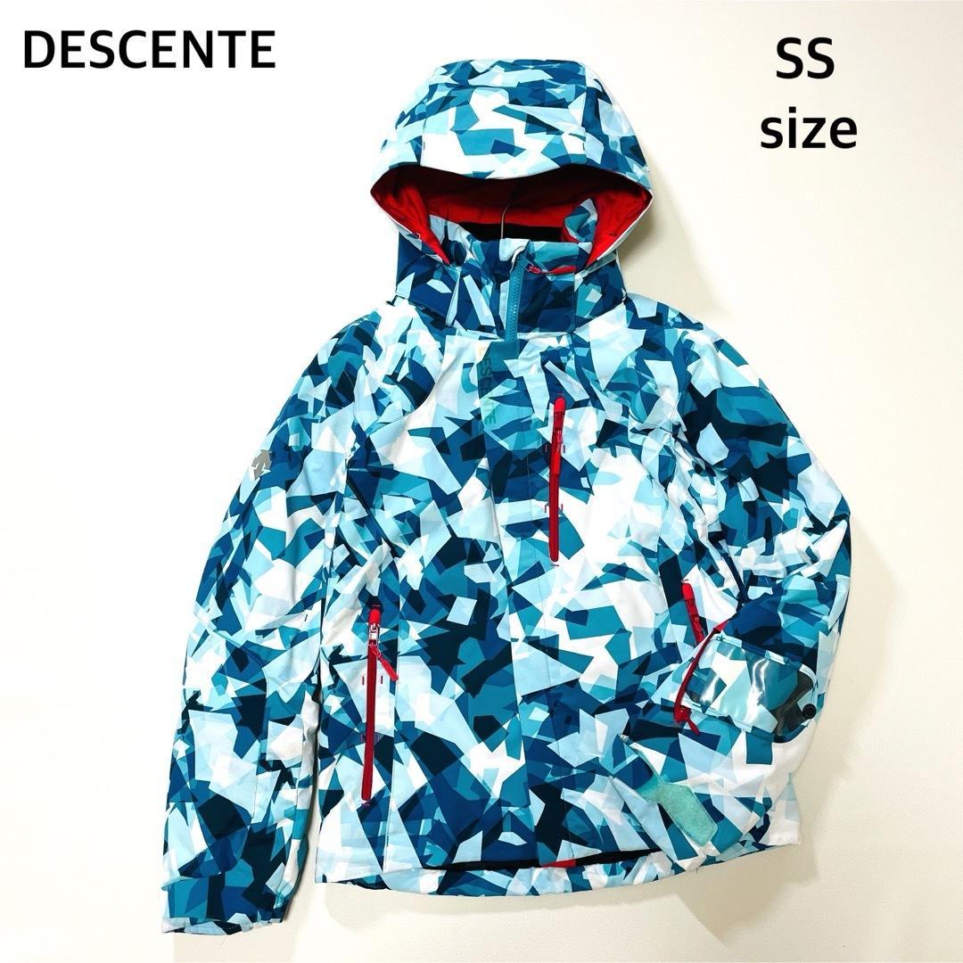 6643 デサント　ジャケット　スキーウェア　S.I.O 中綿入り　総柄 DESCENTE（デサント） スキーウェア ジャケット メンズ レディース