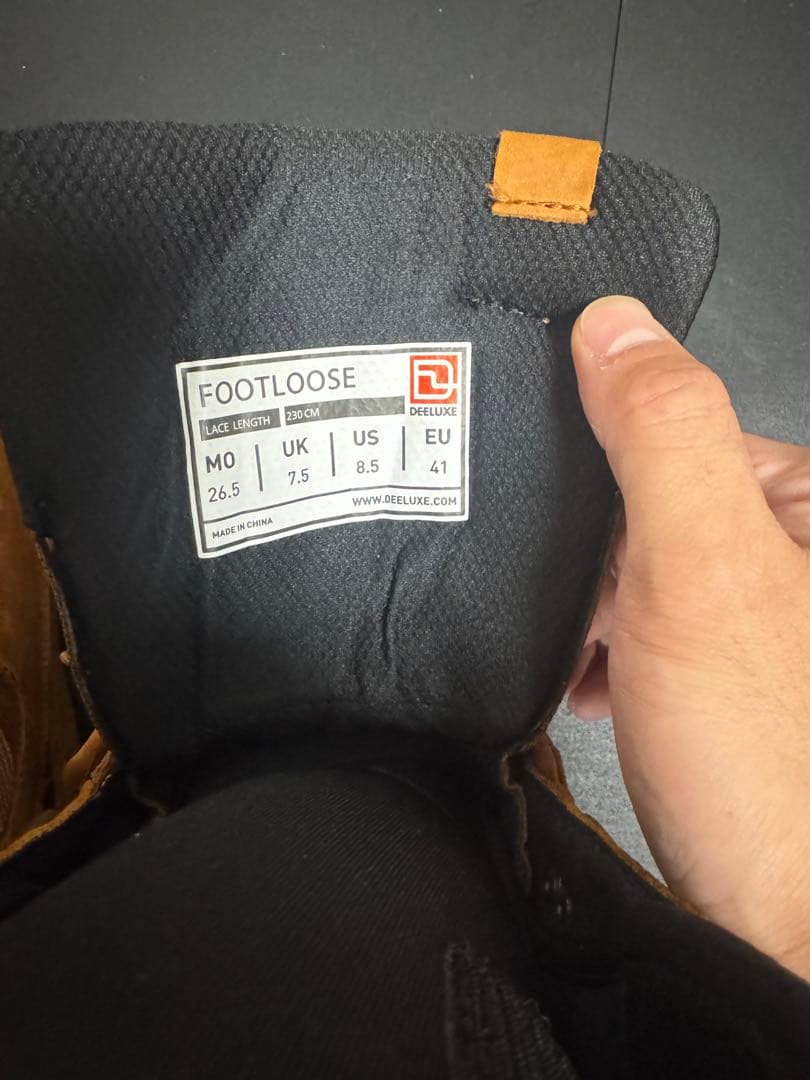 スノーボード DEELUXE FOOTLOOSE 26.5cm