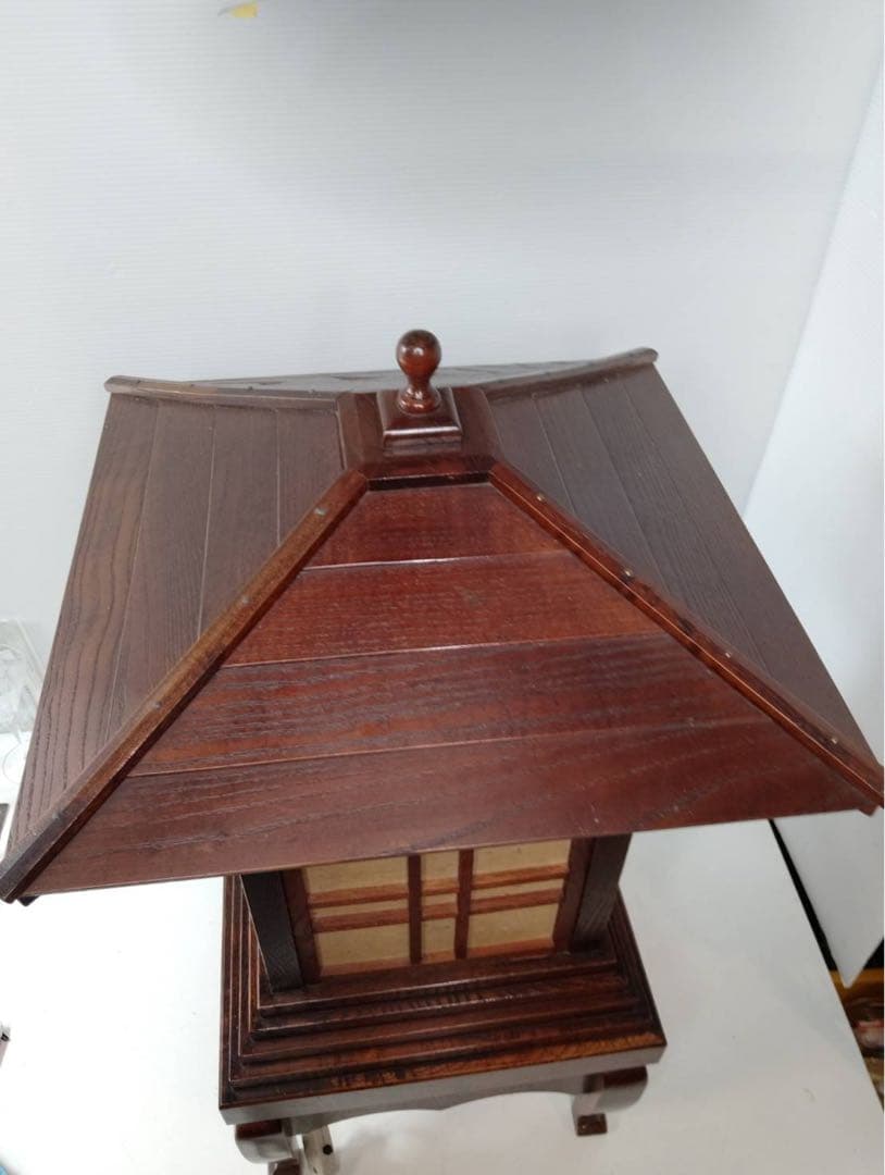 G1734 木製行灯 卓上ランプ レトロ和モダン インテリア