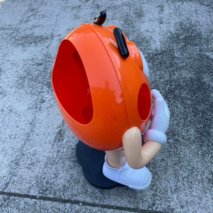 m&m'sエムアンドエムズオレンジフィギュア店頭用ディスプレイ特大等身