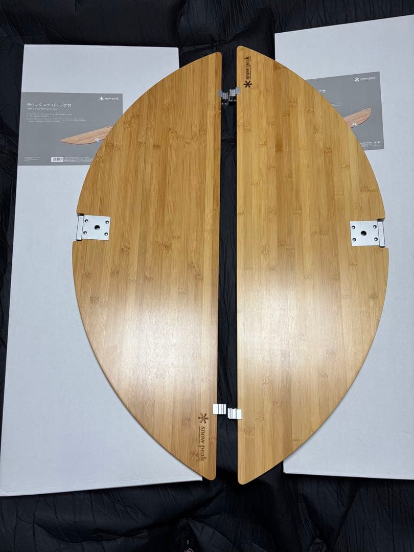 【廃盤】スノーピーク ラウンジスライドトップ竹 CK-155TR 2枚セットです Snow Peak - 美品 廃盤 スノーピーク snowpeak ラウンジスライドトップ