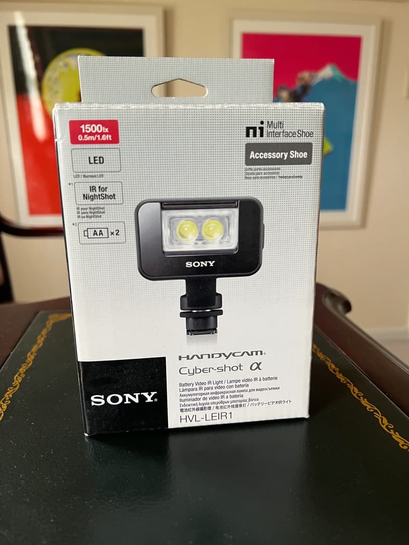 ソニー SONY HVL-LEIR1 バッテリービデオIRライト - メルカリ
